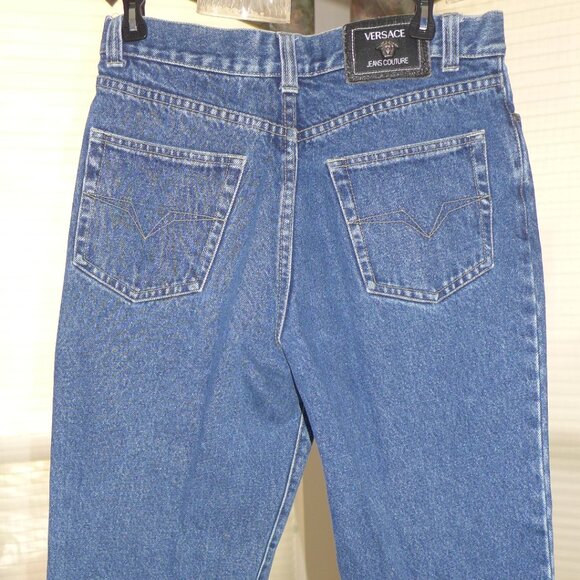 Versace Jeans Couture Ittierre Medium Blue 33"x29" - Picture 1 of 6